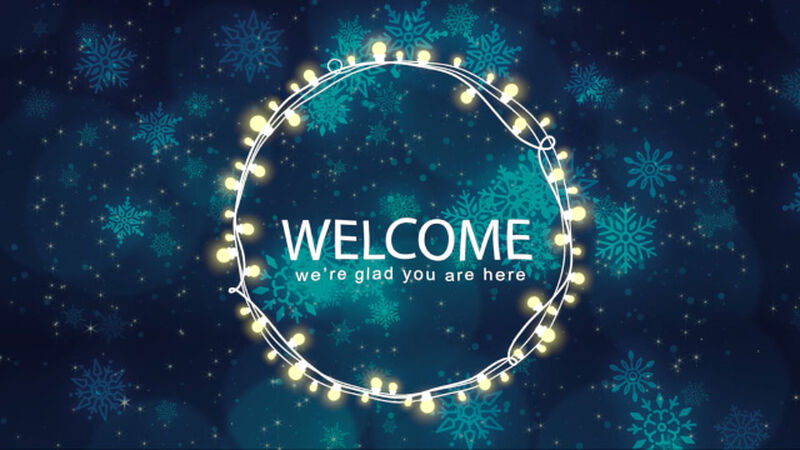 Christmas Doodle Service Transitions